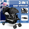 Tux7831461 Maerex Adjustable Double Baby Pram Pushchair Kids Stroller 9798030155241