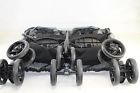 7720028 Tx-5dx Twin Cosmo Foldable Stroller Combi Basket Compact Canopy Black