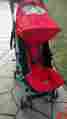 U311771 B-nimble Britax Red Travel System Single Seat Stroller U311771 B-nimble Britax Red Travel System Single Seat Stroller