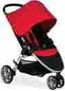 U691884 Britax Lightweight Infant Stroller Travel System Toddler Safety Harness Baby Gear Red 790914106898