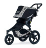 U971950 Bob Gear Revolution Flex Jogging Stroller Lunar Black 689743269044