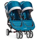 Bj12429 Unisex Jogger Teal Double Grey City Baby Stroller Mini