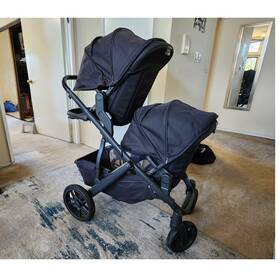 Uppababy 0320-vis-js Vista V2 Bundle Mint Condition Double Stroller Bassinet Tarzana Ca