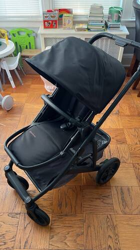 Uppababy 0420-crz-na-jke Cruz V2 Stroller Jake Dual-action Rear Suspension Black
