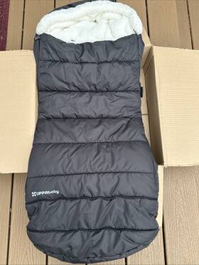 0920-cgn-ww-tho Uppababy Cozyganoosh Footmuff Winter Stroller Cover Jake Charcoal