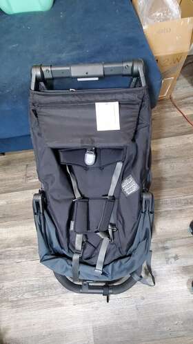 1402-rdg-us-jke Uppababy Open Box Black Ridge Stroller Model