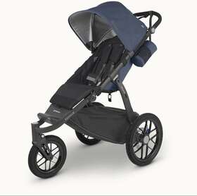 Uppababy 810030094418 Nib Ridge Jogging Stroller In Reggie Blue Still Sealed Box