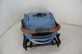 Hu-xi-201 Uppababy Minu V2 Stroller Charlotte Coastal Blue Carbon Saddle Leather Wheels Basket