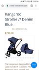 Venice Child Kangaroo Denim Blue Bassinet Stroller