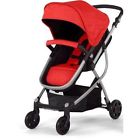 K552814296dt Versatile Baby Omni Urbini Solo Red System Travel Carrier Convertible Stroller