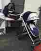 Vis1114010117556 0101-tay Uppababy Vista Stroller Bassinet Taylor Indigo Silver 2015 817609011647