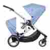 Voydk-v1-3 Voy-v1-3 Phil And Teds New Voyager Stroller Double Kit Blue Marl Brand Model