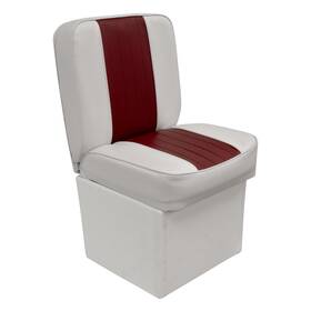 8wd1414p-925 Wise Deluxe Universal Jump Seat White/red