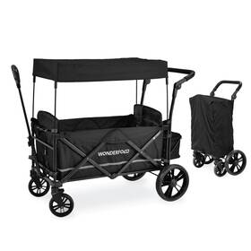 Wonderfold 604085929869 Forparts X2m Push And Pull Stroller Wagon 2 Seater - Colla Blueberry