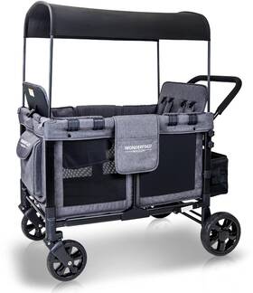 Wonderfold 726084985988 W4 Stroller Wagon 4 Seater - Collapsible Msrp 549