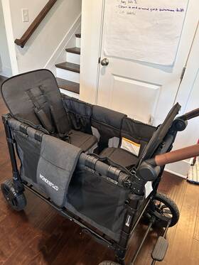 Wonderfold Wagon 604085003521 W2 Original Stroller 2 Seater - Collapsible