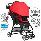 Xl1-dlx-rd Zoe Xl1 Deluxe Stroller 687965398658