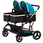 Zdsbtyetahgc18013001 Frjjthchy Abreast Ultralight Double Stroller Baby Twins Bassinet 721352463106