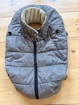 Peg-perego Primo Viaggio Thermore Baby Car Seat Cover Gray- Euc. Fixed Price $40.00.