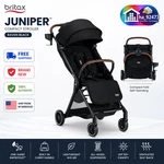 New Britax Juniper Compact Stroller Fastpack Rapidfold Cup Holder Raven Black. Fixed Price $110.00.