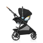 Evenflo Shyft Intuiti Travel System Stroller, Gray Folding, Adjustable Handles. Fixed Price $450.00.