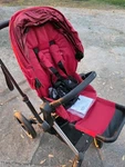 Cybex Platinum Priam Matte Black Frame W/ True Red Seat Pack Stroller $1,200 New. Fixed Price $364.32.