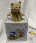 Winnie The Pooh Music Jack Box Classic Toy Collectible Disney Kids 2016. Fixed Price $19.79.
