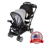 Baby Double Stroller For Twins Cosas De Bebe Cochecito Doble Carriola Gemelos Us. Fixed Price $370.49.