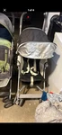 Maclaren Umbrella Stroller Black/gray Single Hood/canopy Lockable Swivel Wheels. Fixed Price $80.00.