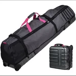 Kube Golf Storage Traveling Bag Graphite Pink Wheels Sun Mountain. Fixed Price $285.00.