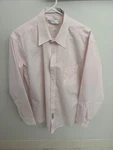 Geoffrey Beene Men's Light Pink Dress Shirt 16 1/2 34/35 Long Sleeve. Fixed Price $16.71.