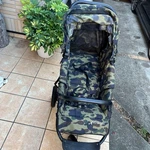 Bathing Bape Kids Stroller Abc Camo Green Used. Fixed Price $601.00.