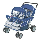 Angeles Sure Stop Folding Bye-bye Stroller 4 Passenger Quad New The Box. Fixed Price $1000.00.