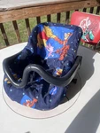 Vintage 90S Disney Winnie The Pooh Doll Seat Toy By Hauck Carrier Adjustable. Fixed Price $35.00.