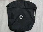 Bugaboo Frog Stroller Bassinet Apron Black Canvas Carrycot Cover Unisex Baby Euc. Fixed Price $19.95.