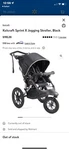 Kolcraft Sprint X Jogging Stroller- Used. Fixed Price $75.00.