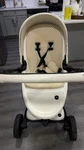Mima Xari 4G Stroller With Basinet And Seat White Color Used. Fixed Price $500.00.