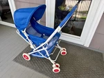 Vintage Retro 80S Graco Stroll-a-bed Baby Folding Collapsible Bassinet Stroller. Fixed Price $450.00.