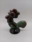 Vintage Blue Mountain Pottery Made Canada Rooster Terra Cotta Figure 3.5"TALL. Fixed Price $13.99.