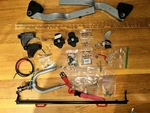 50+ Piece Lot Bob Revolution Single Double Stroller Jogger Parts Older Models. Fixed Price $44.95.