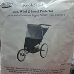 Kool-stride Sun/wind/insect Protector For Y2K Canopy Jogging Strollers. Fixed Price $9.99.