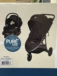 Maxi-cosi Gia Xp 3-WHEEL Travel System Midnight Black (TR416FZA). Fixed Price $500.00.