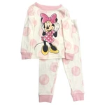 Disney Infant & Toddler Girls Pink Polka Dot Minnie Mouse Pajamas Sleep Set. Fixed Price $14.99.