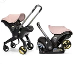 Doona Baby Car Seat & Stroller + Latch Base - Pink. Fixed Price $1200.00.