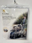 New Jeep Tandem Clear Weather Shield Fits Most Twin Strollers. Fixed Price $17.88.