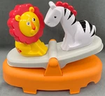 Fisher Price Sit Stand Activity Jazzy Jungle Replacement Lion Zebra Toy. Fixed Price $12.50.