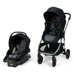 Safety 1ST Onboard Flx Travel System Stroller, Black/gray, Single, Reversible. Fixed Price $250.00.