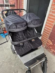 Mountain Buggy Duet Double Stroller - Black. Fixed Price $417.00.