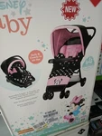 Disney Baby Simple Fold Lx Travel System Minnie Stroller Only. Fixed Price $189.99.