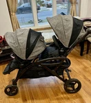 Contours Elite V2 Tandem Stroller + Car Seat Adapter. Local Pick Up Only - Ny. Fixed Price $289.00.